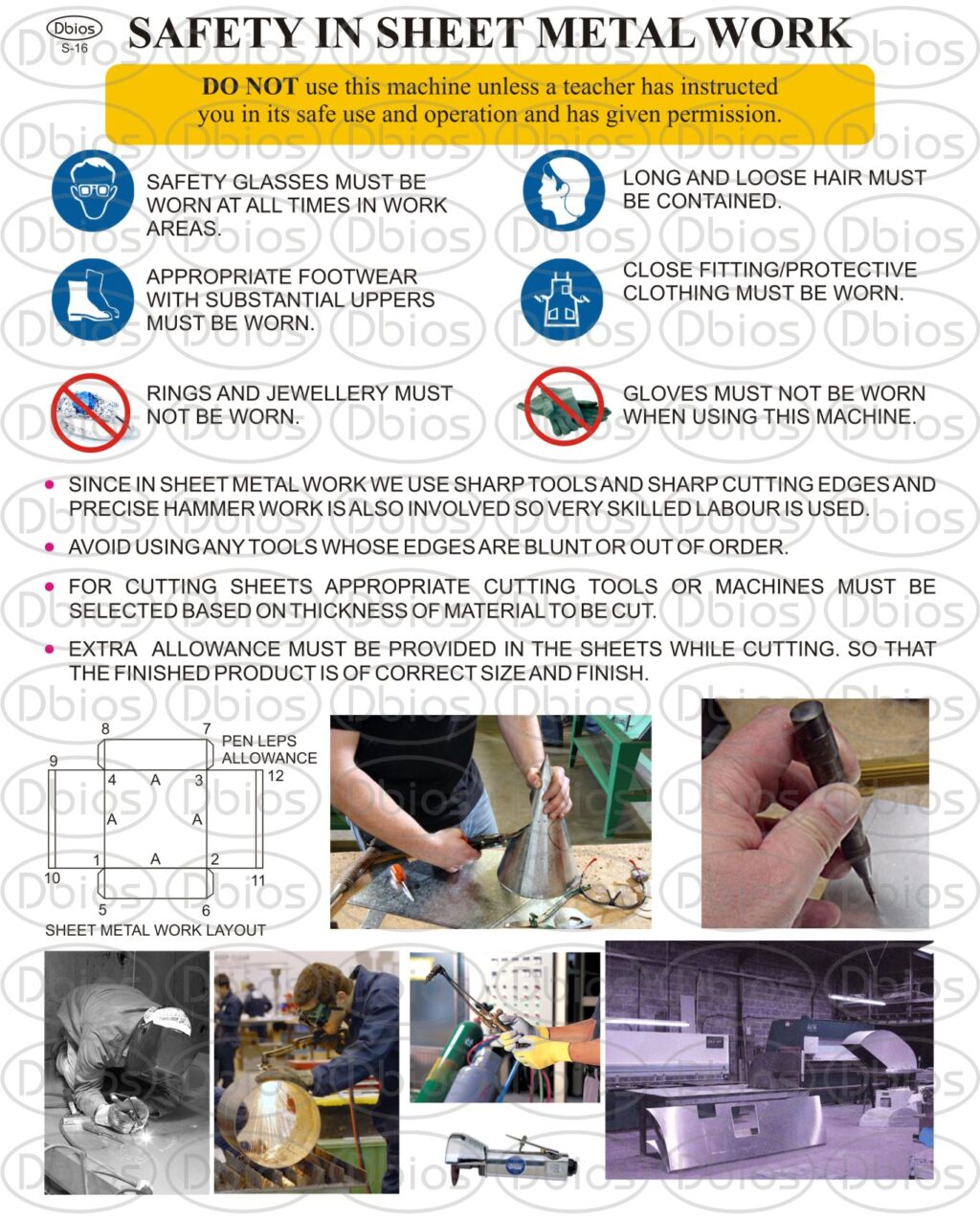 Safety in Workshops – DBIOS